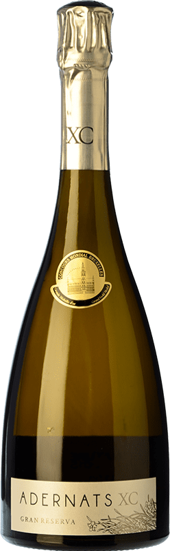 25,95 € Free Shipping | White sparkling Adernats XC Grand Reserve D.O. Cava Catalonia Spain Xarel·lo Bottle 75 cl