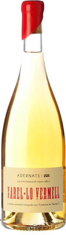 12,95 € Envío gratis | Vino blanco Adernats D.O. Tarragona Cataluña España Xarel·lo Vermell Botella 75 cl