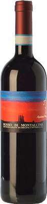 19,95 € Envío gratis | Vino tinto Agostina Pieri D.O.C. Rosso di Montalcino Toscana Italia Sangiovese Botella 75 cl