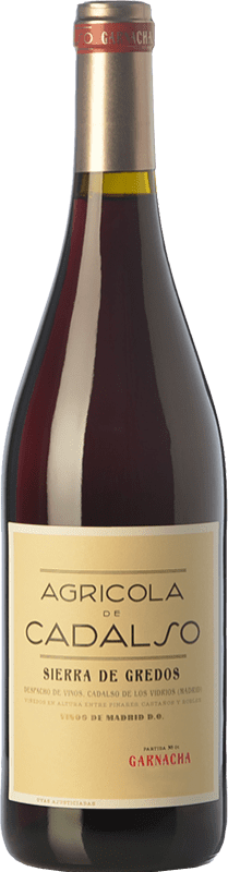 12,95 € Envío gratis | Vino tinto Cadalso Joven D.O. Vinos de Madrid Comunidad de Madrid España Garnacha Botella 75 cl
