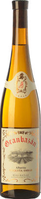 17,95 € Kostenloser Versand | Weißwein Agro de Bazán Granbazán Etiqueta Ámbar D.O. Rías Baixas Galizien Spanien Albariño Flasche 75 cl