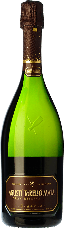 17,95 € Envoi gratuit | Vin Mousseux Blanc Agustí Torelló Brut Nature Grande Réserve D.O. Cava Catalogne Espagne Macabeo — Macabeu, Xarel·lo, Parellada Bouteille Magnum 1,5 L
