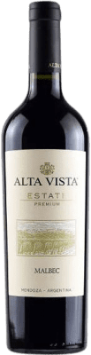 27,95 € 免费送货 | 红酒 Altavista Premium I.G. Mendoza 门多萨 阿根廷 Malbec 瓶子 75 cl