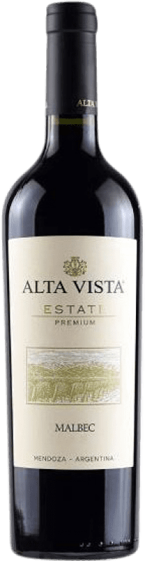 27,95 € Kostenloser Versand | Rotwein Altavista Premium I.G. Mendoza Mendoza Argentinien Malbec Flasche 75 cl