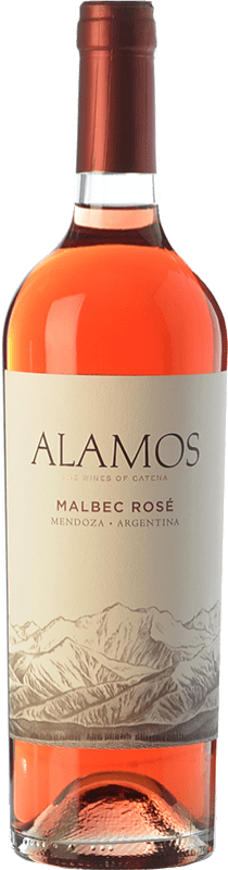 12,95 € Kostenloser Versand | Roséwein Alamos Rosé I.G. Mendoza Mendoza Argentinien Malbec Flasche 75 cl