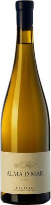 44,95 € Spedizione Gratuita | Vino bianco Albamar Alma de Mar D.O. Rías Baixas Galizia Spagna Albariño Bottiglia 75 cl