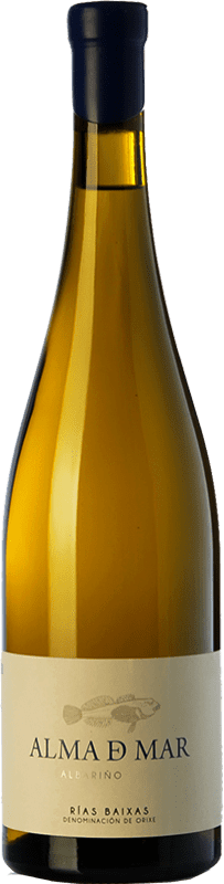 25,95 € Spedizione Gratuita | Vino bianco Albamar Alma de Mar D.O. Rías Baixas Galizia Spagna Albariño Bottiglia 75 cl