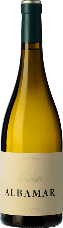 14,95 € Envio grátis | Vinho Branco Albamar D.O. Rías Baixas Galiza Espanha Albariño — Albarinho 75 cl