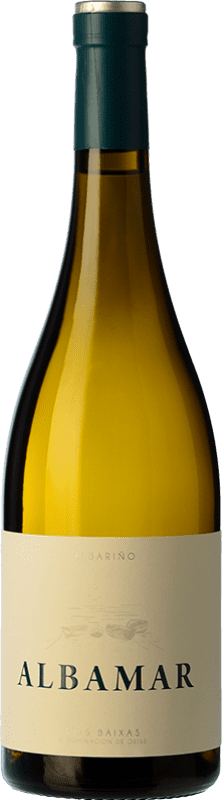 13,95 € Envio grátis | Vinho branco Albamar D.O. Rías Baixas Galiza Espanha Albariño Garrafa 75 cl