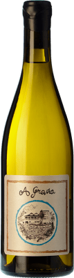 33,95 € Spedizione Gratuita | Vino bianco Nanclares A Graña Crianza D.O. Rías Baixas Galizia Spagna Albariño Bottiglia 75 cl
