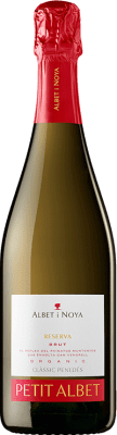 12,95 € Envio grátis | Espumante Branco Albet i Noya Petit Albet Brut — Bruto D.O. Penedès Catalunha Espanha Macabeo, Xarel·lo, Parellada Eco — Biológico Garrafa 75 cl