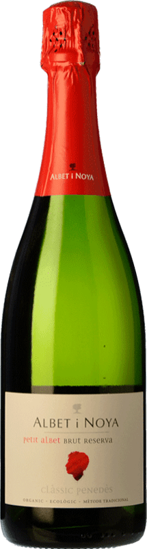 12,95 € 免费送货 | 白起泡酒 Albet i Noya Petit Albet 香槟 D.O. Penedès 加泰罗尼亚 西班牙 Macabeo, Xarel·lo, Parellada 瓶子 75 cl