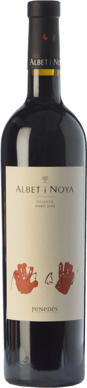 51,95 € Envío gratis | Vino Tinto Albet i Noya Martí Reserva D.O. Penedès Cataluña España Syrah, Cabernet Sauvignon Eco — Ecológico Botella 75 cl