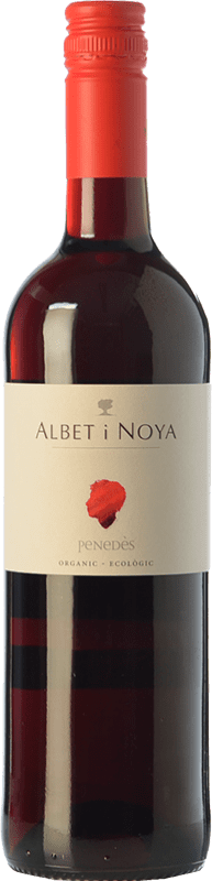 7,95 € 免费送货 | 红葡萄酒 Albet i Noya Petit Albet Negre 年轻的 D.O. Penedès 加泰罗尼亚 西班牙 Tempranillo, Grenache, Cabernet Sauvignon Eco 生态 有机 天然 瓶子 75 cl