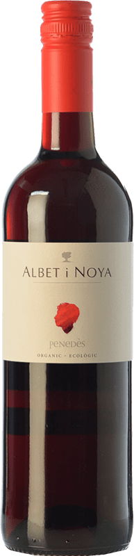 7,95 € Free Shipping | Red wine Albet i Noya Petit Albet Negre Young D.O. Penedès Catalonia Spain Tempranillo, Grenache, Cabernet Sauvignon Bottle 75 cl