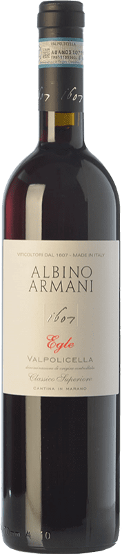 16,95 € Envío gratis | Vino tinto Albino Armani Superiore Egle D.O.C. Valpolicella Veneto Italia Corvina, Rondinella, Corvinone Botella 75 cl