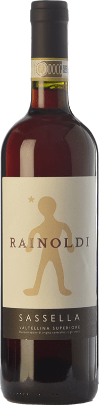 11,95 € 送料無料 | 赤ワイン Rainoldi Sassella 上級 D.O.C. Valtellina ロンバルディア イタリア Nebbiolo — ネッビオーロ 75 cl