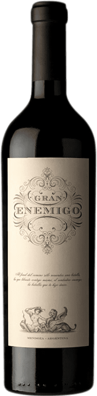 92,95 € Kostenloser Versand | Rotwein Aleanna Gran Enemigo Reserve — Gereift I.G. Mendoza Mendoza Argentinien Cabernet Sauvignon, Cabernet Franc, Malbec, Petit Verdot Flasche 75 cl