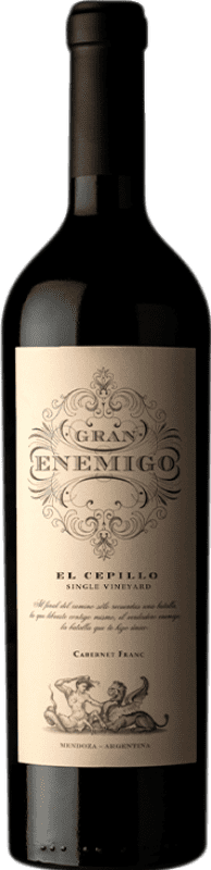 147,95 € 免费送货 | 红酒 Aleanna Gran Enemigo El Cepillo I.G. Mendoza 门多萨 阿根廷 Cabernet Franc 瓶子 75 cl