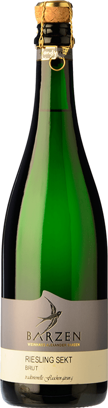 23,95 € Envoi gratuit | Vin Mousseux Blanc Barzen Brut Q.b.A. Mosel Rheinland-Pfälz Allemagne Riesling Bouteille 75 cl