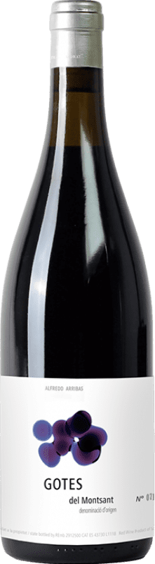 19,95 € 送料無料 | 赤ワイン Arribas Gotes 若い D.O. Montsant カタロニア スペイン Garnacha — グルナッシュ, Cariñena — カリニャン 75 cl