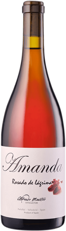 12,95 € Free Shipping | Rosé Wine Maestro Tejero Amanda I.G.P. Vino de la Tierra de Castilla y León Castilla y León Spain Garnacha — Grenache Bottle 75 cl