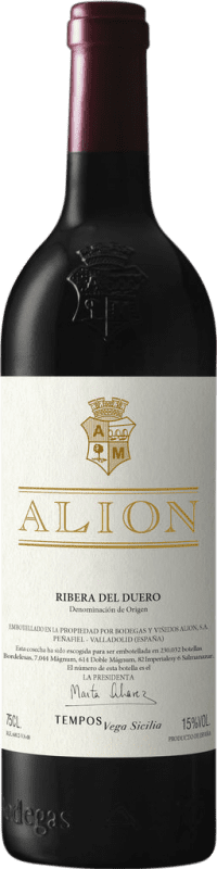 117,95 € Бесплатная доставка | Красное вино Alión старения D.O. Ribera del Duero Кастилия-Леон Испания Tempranillo бутылка 75 cl