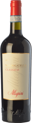 18,95 € Envio grátis | Vinho tinto Allegrini Classico D.O.C. Valpolicella Vêneto Itália Corvina, Rondinella, Molinara Garrafa 75 cl