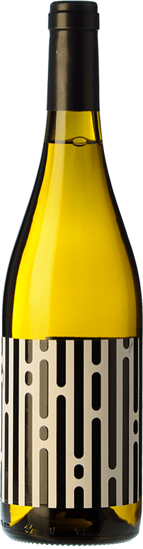 5,95 € Envío gratis | Vino blanco Almanseñas Adaras Calizo D.O. Almansa Castilla la Mancha España Verdejo, Sauvignon Blanca Botella 75 cl