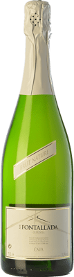 7,95 € Envio grátis | Espumante branco Alsina Mas Fontallada Brut Nature Jovem D.O. Cava Catalunha Espanha Macabeo, Xarel·lo, Parellada Garrafa 75 cl