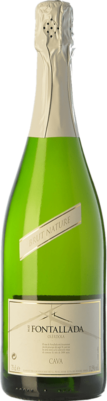 7,95 € Бесплатная доставка | Белое игристое вино Alsina Mas Fontallada Brut Nature — Брют Натюр молодое D.O. Cava Каталония Испания Macabeo — Макабео, Xarel·lo — Шарелло, Parellada — Парельяда 75 cl