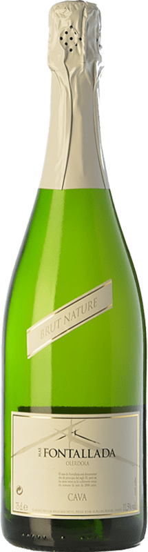 7,95 € Envio grátis | Espumante branco Alsina Mas Fontallada Brut Nature Jovem D.O. Cava Catalunha Espanha Macabeo, Xarel·lo, Parellada Garrafa 75 cl