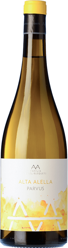 14,95 € Envío gratis | Vino blanco Alta Alella AA Parvus Chardonnay Crianza D.O. Alella Cataluña España Chardonnay, Pensal Blanca Botella 75 cl