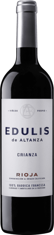10,95 € Kostenloser Versand | Rotwein Altanza Edulis Crianza — Kurze Fassreifung D.O.Ca. Rioja La Rioja Spanien Tempranillo Flasche 75 cl