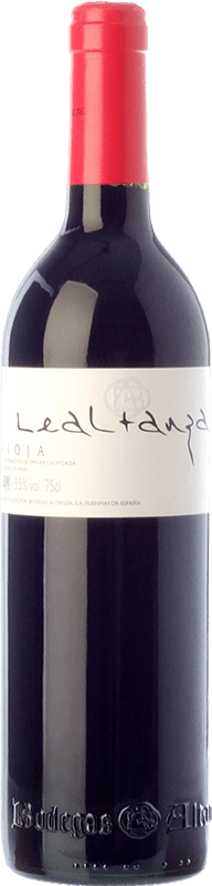13,95 € Бесплатная доставка | Красное вино Altanza Lealtanza Autor старения D.O.Ca. Rioja Ла-Риоха Испания Tempranillo бутылка 75 cl