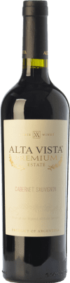 27,95 € 免费送货 | 红酒 Altavista Premium 岁 I.G. Mendoza 门多萨 阿根廷 Cabernet Sauvignon 瓶子 75 cl