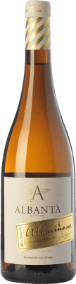 9,95 € Envio grátis | Vinho branco Altos de Torona Albanta D.O. Rías Baixas Galiza Espanha Albariño Garrafa 75 cl
