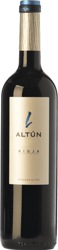 15,95 € Бесплатная доставка | Красное вино Altún старения D.O.Ca. Rioja Ла-Риоха Испания Tempranillo бутылка 75 cl