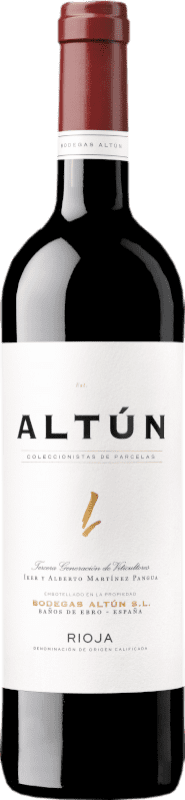 17,95 € 送料無料 | 赤ワイン Altún 高齢者 D.O.Ca. Rioja ラ・リオハ スペイン Tempranillo ボトル 75 cl