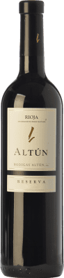 14,95 € Envio grátis | Vinho tinto Altún Reserva D.O.Ca. Rioja La Rioja Espanha Tempranillo Garrafa 75 cl