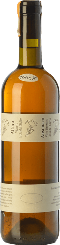 66,95 € Бесплатная доставка | Белое вино Altura Isola del Giglio D.O.C. Maremma Toscana Тоскана Италия Ansonaco бутылка 75 cl