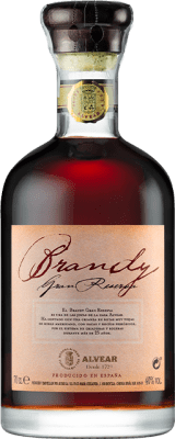 39,95 € Spedizione Gratuita | Brandy Alvear Gran Riserva D.O. Montilla-Moriles Andalusia Spagna Bottiglia 70 cl