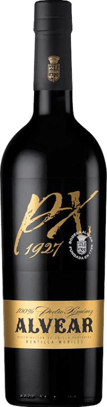 17,95 € Envío gratis | Vino dulce Alvear Solera 1927 D.O. Montilla-Moriles Andalucía España Pedro Ximénez Botella 75 cl