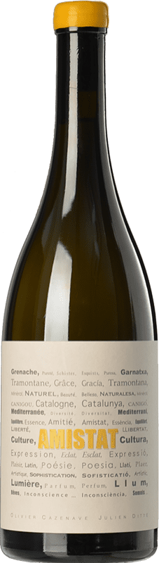 26,95 € Envío gratis | Vino Blanco Amistat Francia Garnacha, Macabeo 75 cl
