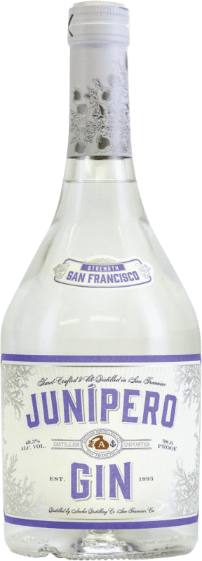 32,95 € Free Shipping | Gin Anchor Junípero Gin United States Bottle 70 cl