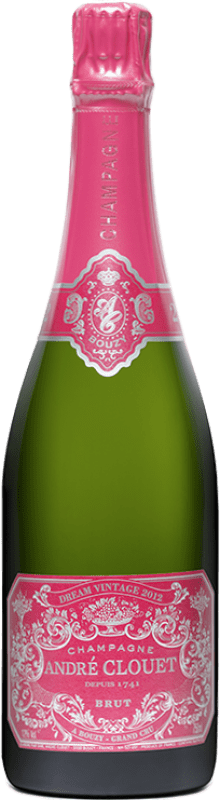 89,95 € Kostenloser Versand | Weißer Sekt André Clouet Dream Vintage Grand Cru A.O.C. Champagne Champagner Frankreich Chardonnay Flasche 75 cl