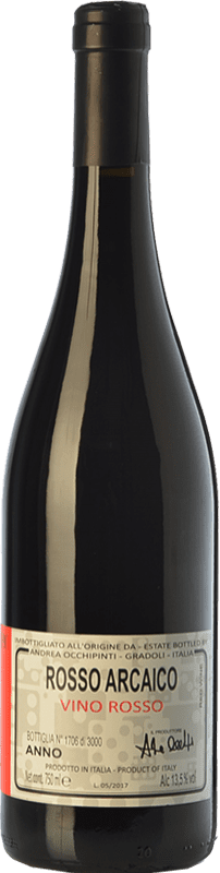 21,95 € Envoi gratuit | Vin Rouge Andrea Occhipinti Arcaico I.G.T. Lazio Lazio Italie Garnacha — Grenache, Aleático Eco — Biologique Bouteille 75 cl