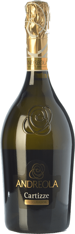 29,95 € Free Shipping | White sparkling Andreola Superiore di Cartizze D.O.C.G. Prosecco di Conegliano-Valdobbiadene Treviso Italy Glera Bottle 75 cl