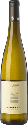 15,95 € Spedizione Gratuita | Vino bianco Andriano Somereto D.O.C. Alto Adige Trentino-Alto Adige Italia Chardonnay Bottiglia 75 cl