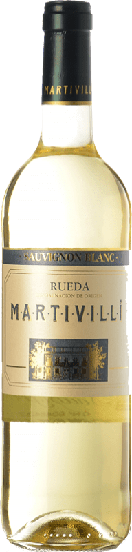 13,95 € 送料無料 | 白ワイン Ángel Lorenzo Cachazo Martivillí D.O. Rueda カスティーリャ・イ・レオン スペイン Sauvignon — ソーヴィニヨン 75 cl
